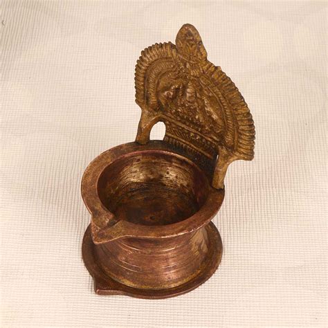 Purchase Brass Gajlaxmi Oil Lamp | Get Up To 15% Discount