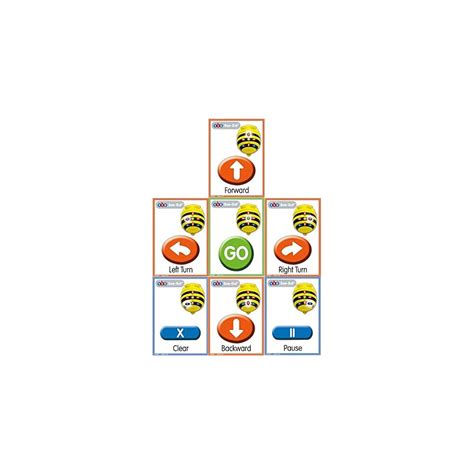 TTS A5 Bee-Bot Giant Sequence Cards. Set of 49 India | Ubuy