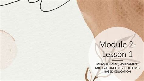 Module 2 Lesson 1 的图像结果