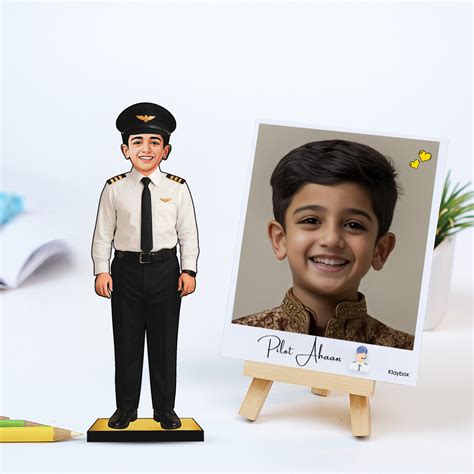 Pilot Desire Pose 2 Personalized Minify – Klaybox