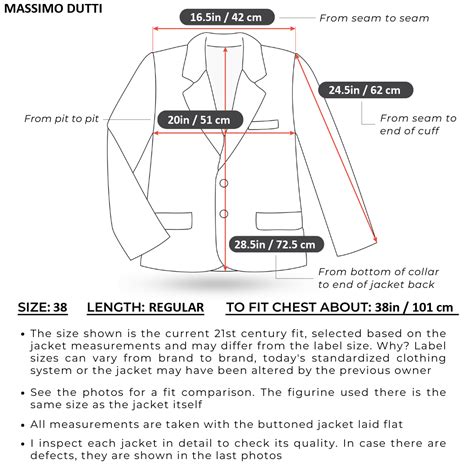Mens Sport Coat Size Chart How To Measure A Blazer Size