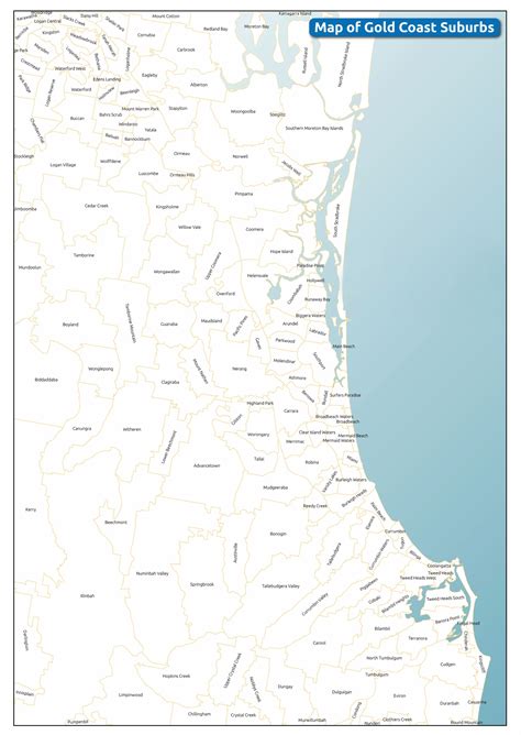 Large Gold Coast Maps for Free Download and Print | High-Resolution and ...