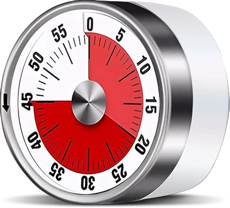 Visual Kitchen Timer for Cooking and Kids with Loud Alarm, Classroom ...