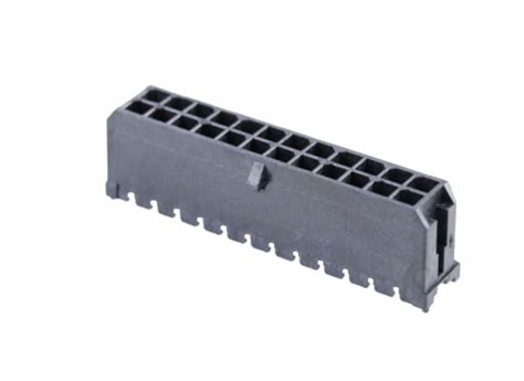 43045-2412 Molex | Molex Micro-Fit 3.0 Series Vertical Through Hole PCB ...