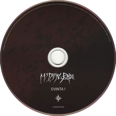 Image result for My Dying Bride Evinta CD