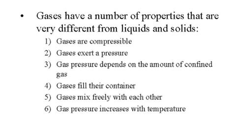 What are the 3 properties of a gas? - Brainly.in