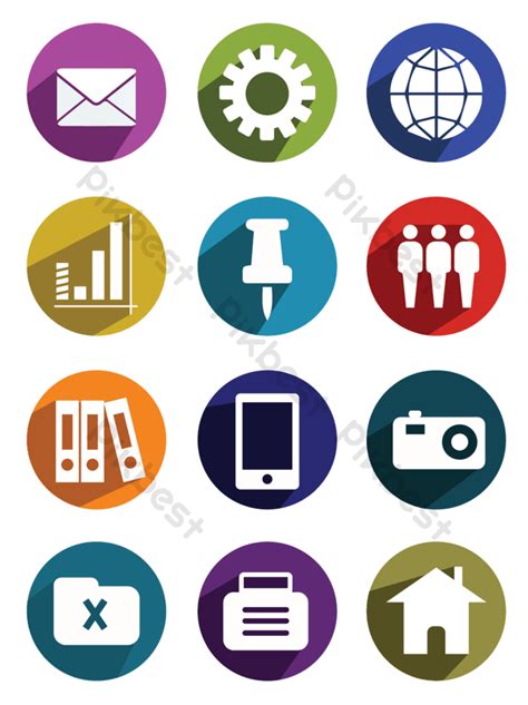 Business Icon Round PNG 的图像结果