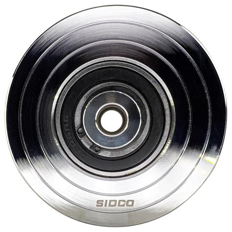 Sidco Supply 4 Inch V-Groove Wheel - Solid Steel - Sliding Gate Wheel ...
