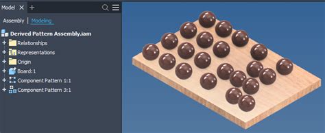 Image result for Feature Pattern. Select Inventor Assembly