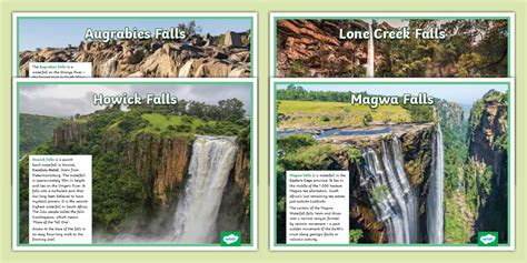 Waterfalls In South Africa - Twinkl South Africa