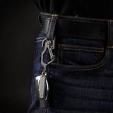 Buy KeyUnity Titanium Carabiner Keychain Tool, 3 Functions in 1 ...