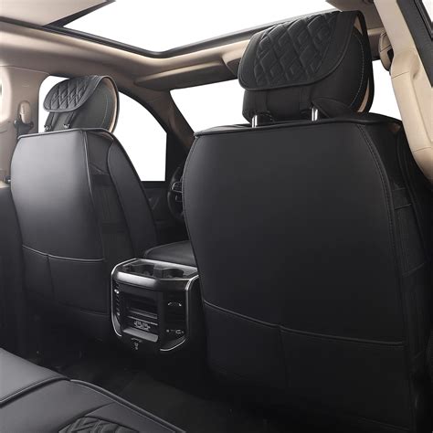 Buy Car Seat Covers for Dodge Ram 2 Pcs Front,Fit Ram 2009-2022 1500 ...