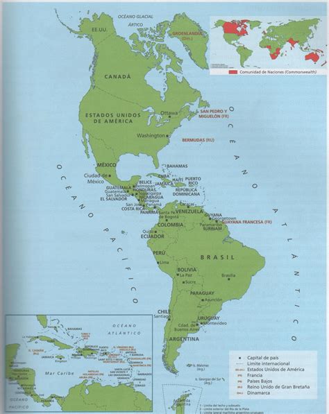 Mapa Del Continente Americano Con Nombres Y Capitales Imagui | Porn Sex ...