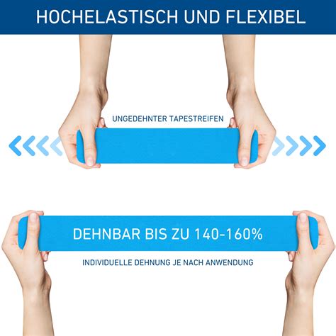 axion® Kinesiologie Tapes - 500 x 5 cm - in mehreren Farben ...