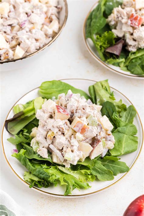 Apple Walnut Chicken Salad | Easy Wholesome