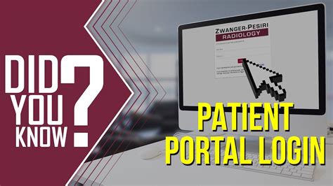 Did You Know? - Patient Portal Login - YouTube