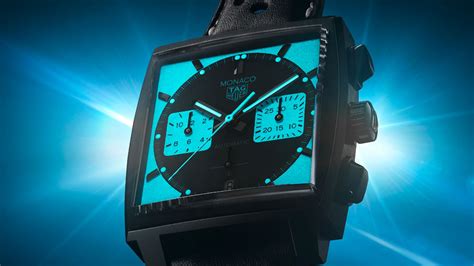 The new Monaco Chronograph Night Driver joins the TAG Heuer’s Monaco family