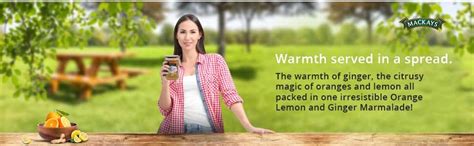 Mackays Orange, Lemon & Ginger Marmalade Jam 340gm | Imported from ...