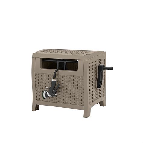 Suncast Hose Hideaway Plastic 175-ft Hideaway Hose Reel PTW175DC at ...