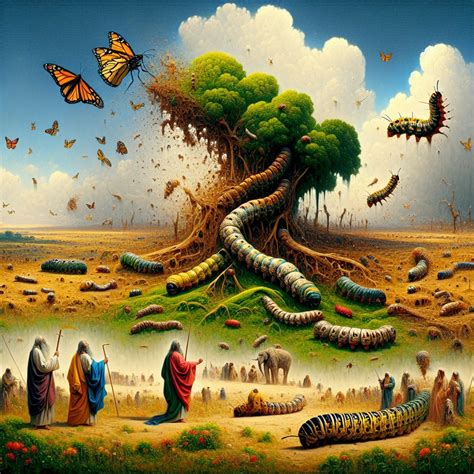 Joel 1:4 Artwork | Bible Art