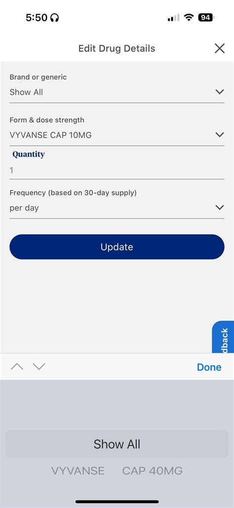 Generic for Vyvanse is not showing up on my United Healthcare app for cost of meds : r/ADHDers
