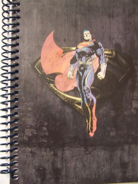 DC Comics Superman Man of Steel Spiral Notebook ~ Superman with Crest ...