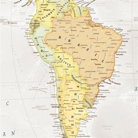 Detailed World Map Poster 的图像结果