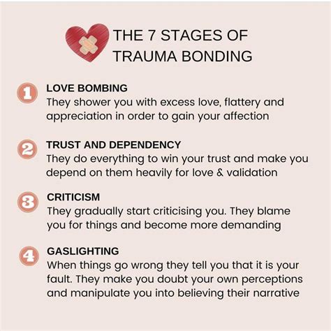 The 7 stages of trauma bonding : r/AutismTraumaSurvivors