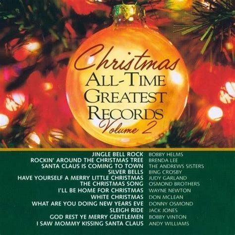 All-time Greatest Xmas 2 / Various: Various Artists, Tommie Connors ...