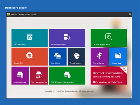 Image result for MiniTool Partition Wizard Boot USB