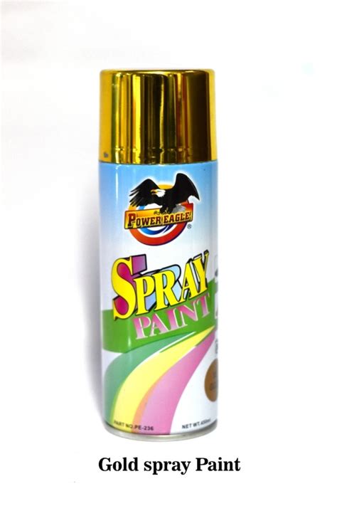 بخاخ طلاء ذهبي 400 مل Spray Paint Gold 400 Ml