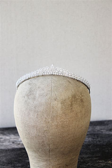 Petite Bridal Crown Wedding Tiara COLETTE Tiara | EDEN LUXE Bridal