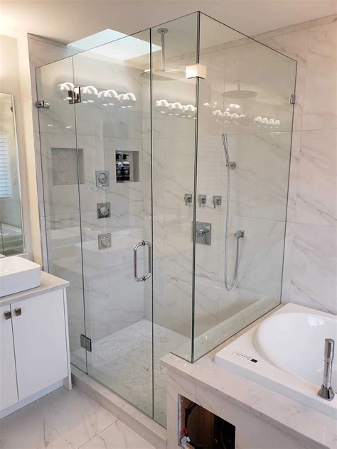 Glass Door Shower Installation at Anna Kiefer blog