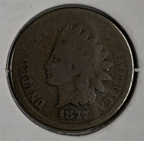 1877 Indian Head Cent, Circulated (9074) - For Sale, Buy Now Online ...