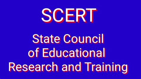 Image result for SCERT Stand For