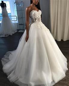 Corset Wedding Dresses by See Through Corset Wedding Dress Tulle Appliques Gown Corset Wedding Dresses
