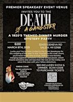 A 1920's Themed Dinner Murder Mystery Party in our Speakeasy | 32400 ...