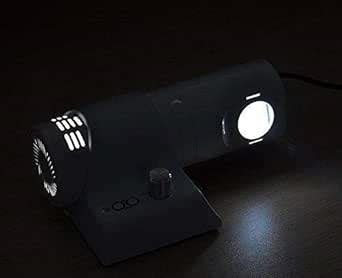 Waymore LED GOBO Light Projection Clock Wall Clock Rome Numeral Style ...