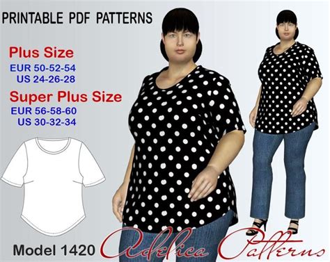 Image result for Free Patterns Plus Sizes