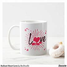 Image result for Heart Coffee Mugs