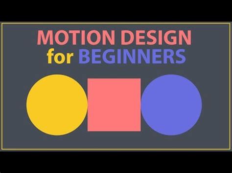 Image result for Motion Design Tutorial