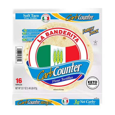 La Banderita Carb Counter Flour Tortillas Family Pack, 16 ct. | BJ's ...