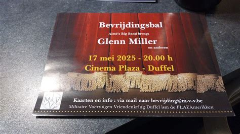 Bevrijdingsbal Duffel, Cinema Plaza, Duffel, 17 May 2025 | AllEvents