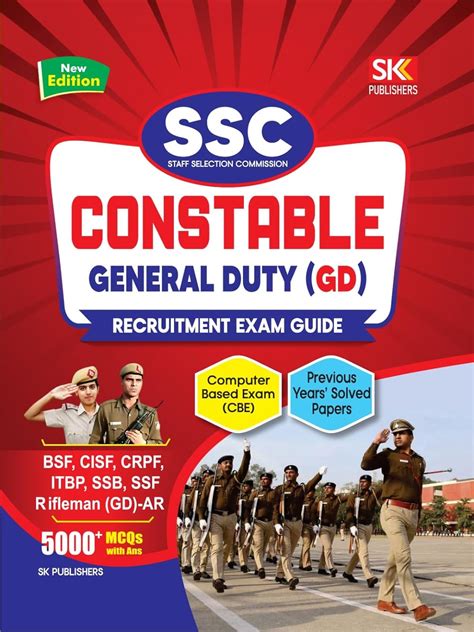 SSC – Constable (GD) – English – This is a recruitment exam guide for ...