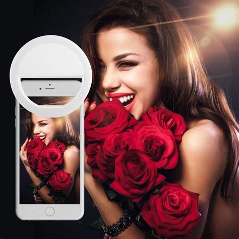Buy LECO Selfie Beauty Ring Light LED Flash White Light for iPhone ...