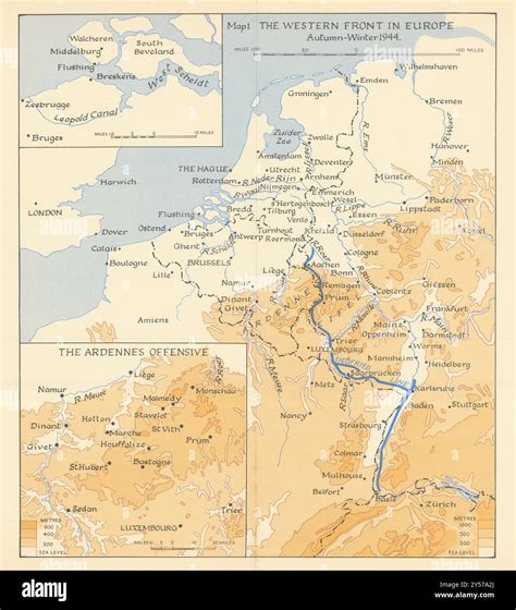 Europe 1944 map hi-res stock photography and images - Alamy