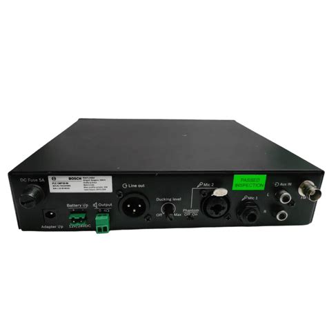 Bosch PLE-1MP30-IN 30w Portable Mixer Amplifier Each — Audiomaxx India