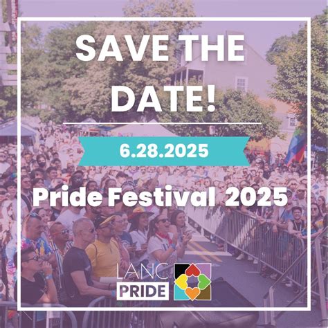 Lancaster Pride Festival 2025, Lancaster Convention Center, 28 June ...