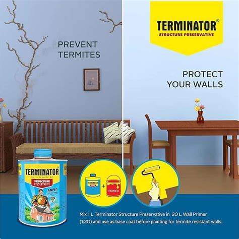 DR FIXIT Terminator Structure Preservative | 5 Litre |Controls Termites ...