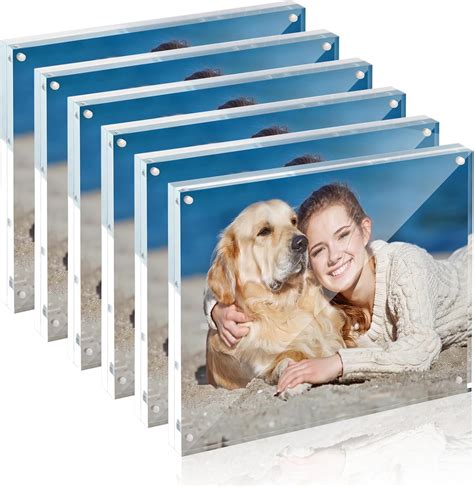 Amazon.com - TWING 6 Pack 8 x 10 Acrylic Picture Frames, Magnetic ...